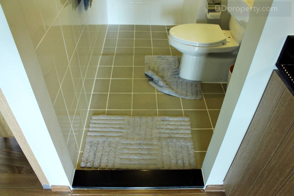 มุมมองพื้นที่ภายในห้องน้ำ