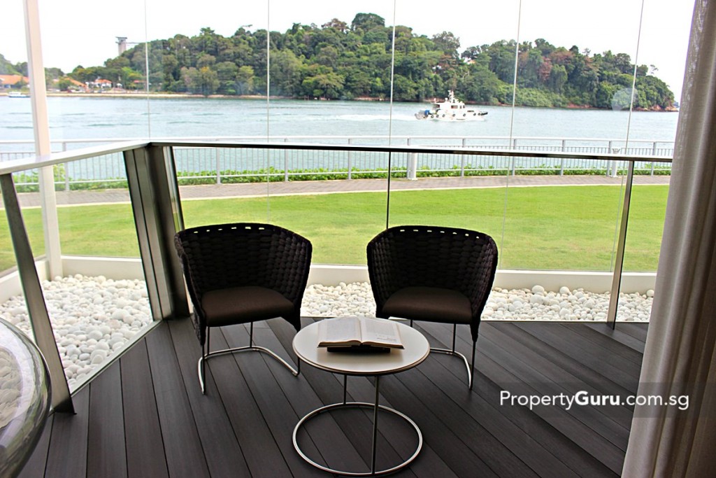 corals at keppel bay balcony 3 BR