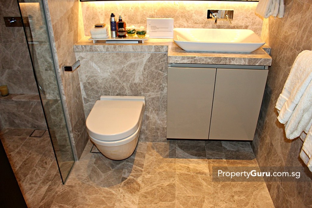 corals at keppel bay common bathroom 1 4 BR