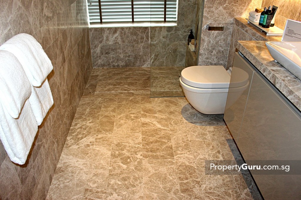 corals at keppel bay common bathroom 2 4 BR