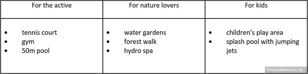 corals at keppel bay facilities
