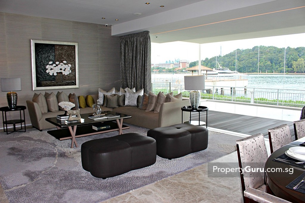 corals at keppel bay living area 4 BR