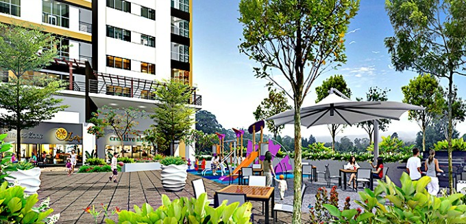 This is the facilities podium (Artist Impression).