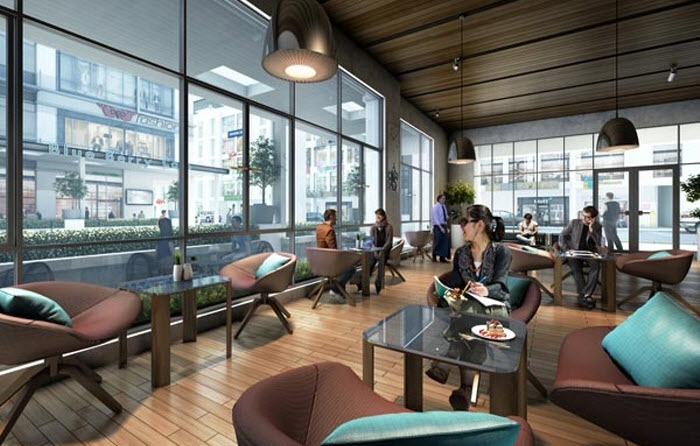 Chic and modern retail shops