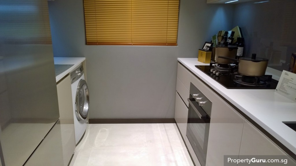3BR enclosed kitchen