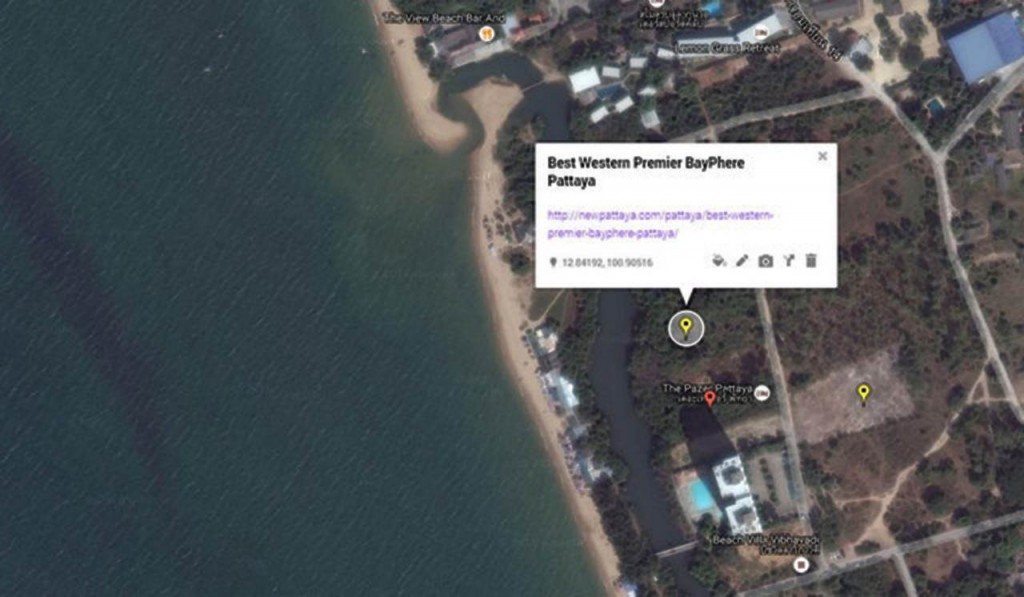 Bayphere Pattaya8.1 Best-Western-Premier-BayPhere-Pattaya-Map-008