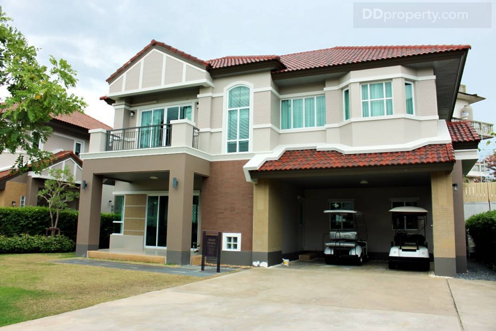 บ้านชัยพฤกษ์ บ้านเดี่ยว 2 ชั้น ที่ดิน 100.60 ตร.ว. ขนาดพื้นที่ใช้สอย 222 ตร.ม. 3 ห้องนอน 3 ห้องน้ำ 1 ห้องแม่บ้าน 2-4 ที่จอดรถ 