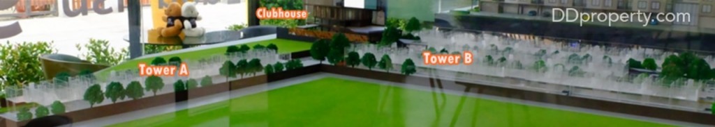 อาคาร A และ B ในเฟสแรก