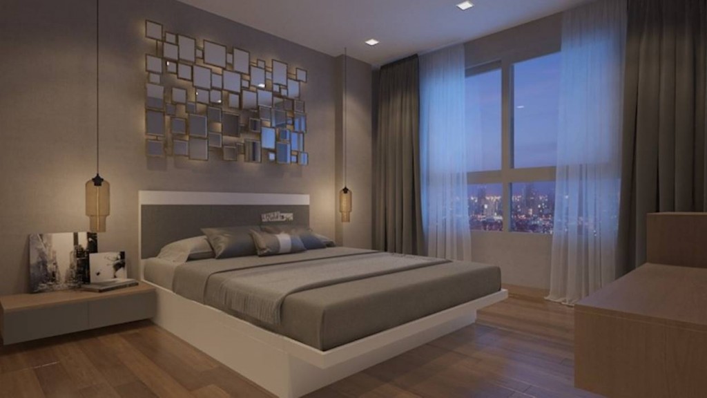 ภาพจำลองภายในห้องนอน