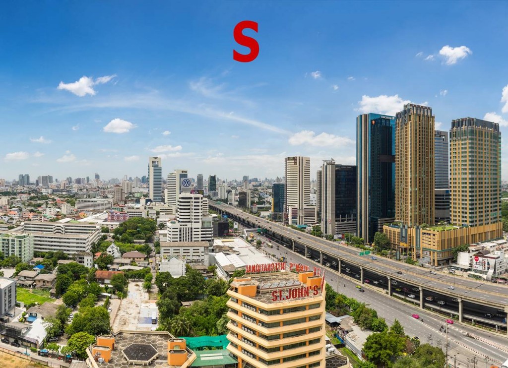 ทิศใต้: วิวเมือง