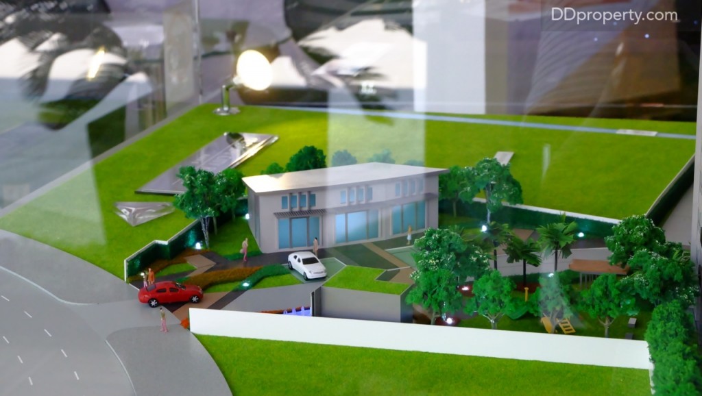 หลังจากโครงการก่อสร้างเสร็จ พื้นที่สำนักงานขายจะถูกเปลี่ยนเป็นร้านค้าจำนวน 5 ยูนิต พร้อมพื้นที่สีเขียวขนาดย่อมบริเวณรอบๆ