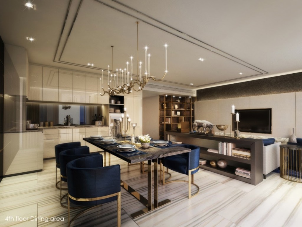 The Element Rama 94th floor Dining area