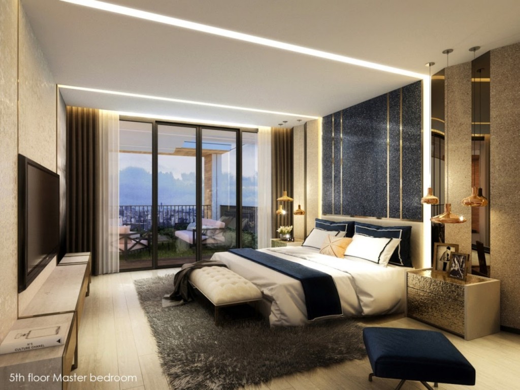 ชั้น 5 เป็นตำแหน่งที่เหมาะสำหรับจัดวางเป็น master bedroom
