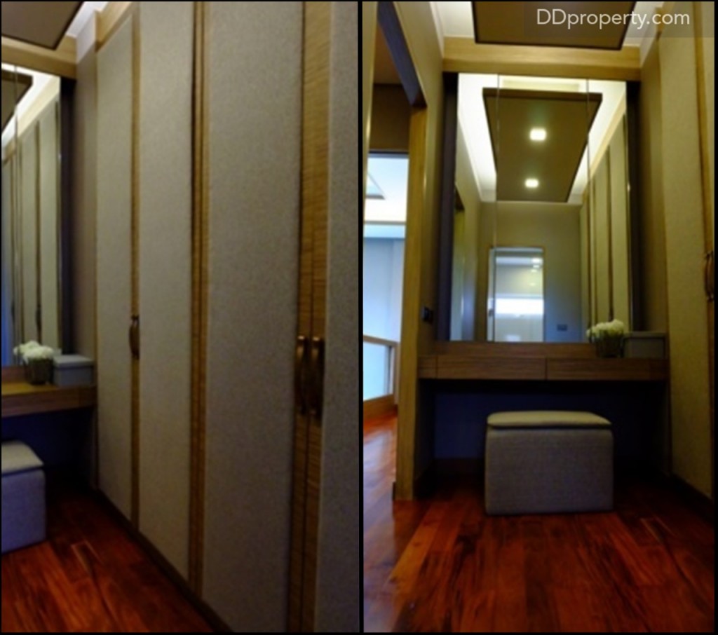 ถึงแม้ว่าจะเป็นห้องนอนที่ไซส์เล็กสุดในตัวบ้านแต่ยังคงมีพื้นที่ที่สามารถจัดทำเป็น semi walk-in closet ได้เช่นกัน แต่ขนาดของตู้ที่ได้อาจจะเล็กกว่าห้องนอนอื่นๆ 