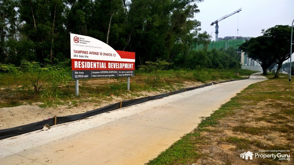 To be developed residential land between Santorini and The Alps