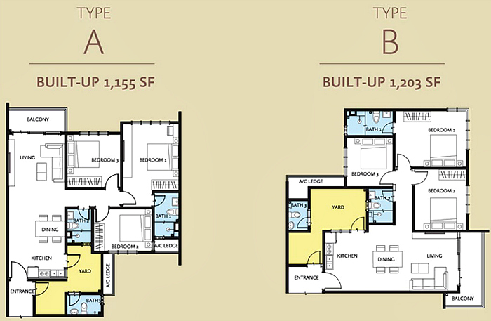 Villa Crystal - Type A and Type B