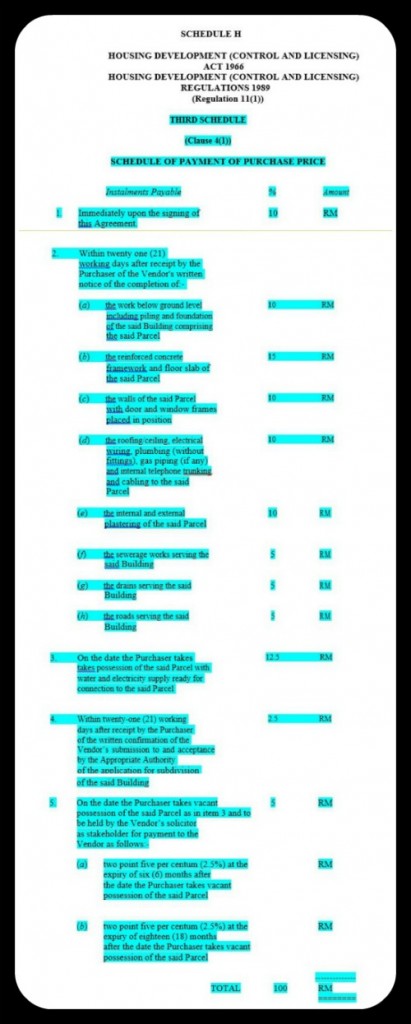 Greater Peace of Mind: Pay only when work is completed and not before, as stated under Schedule 3 of the new Schedule H, under the amended HDA.