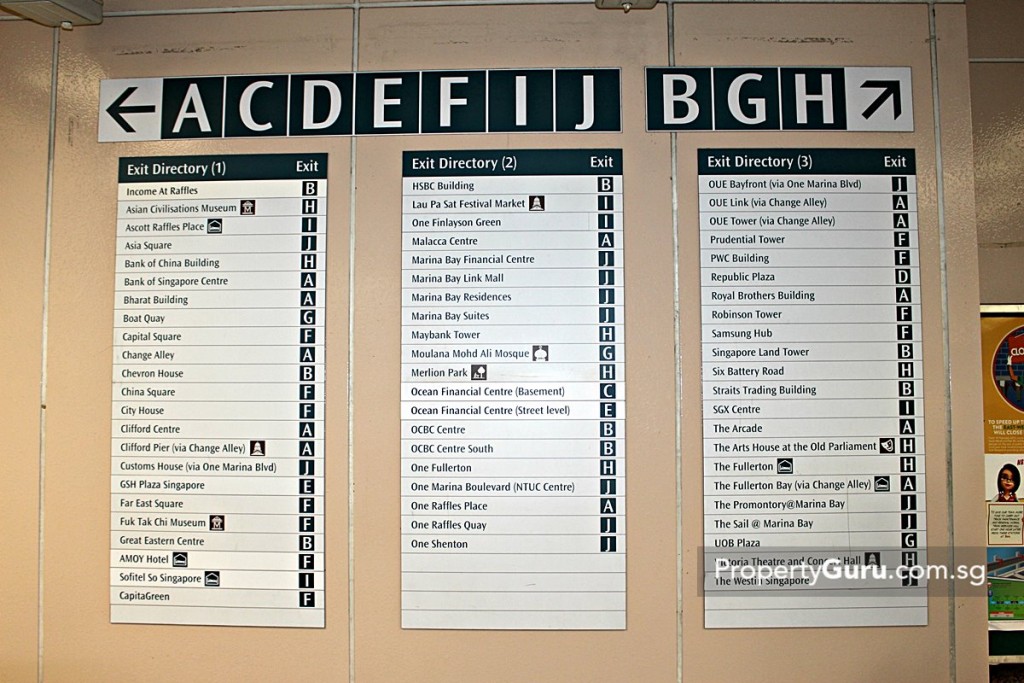 one shenton raffles place mrt exits