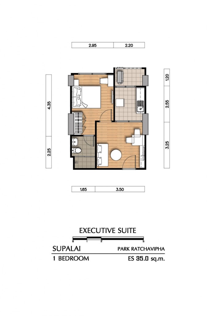 supalai park ratchavipha Plan room3 es-003