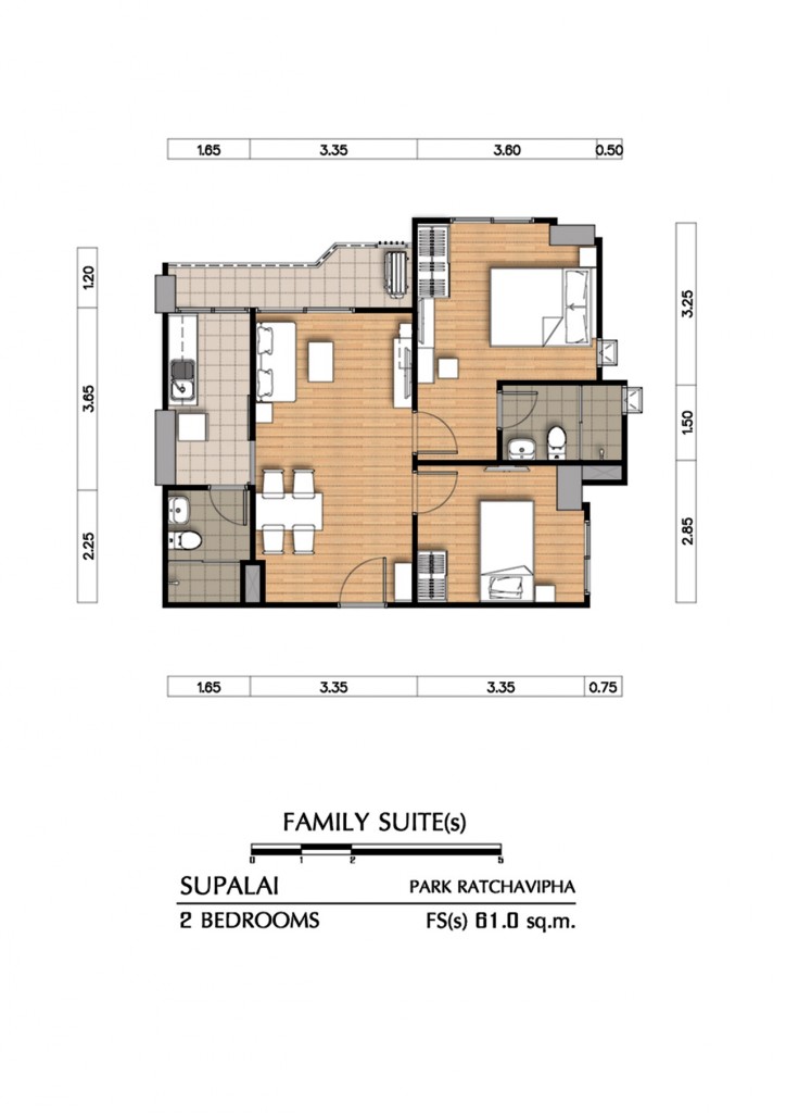 supalai park ratchavipha Plan room9 fs(s)-009