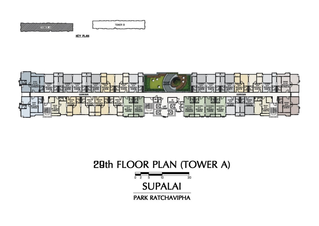 supalai park ratchavipha Plan4 29th FLOOR PLAN (TOWER A)-004