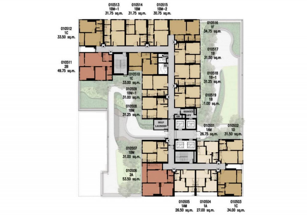 2 The Base Garden Rama9 Plan05-FL-001
