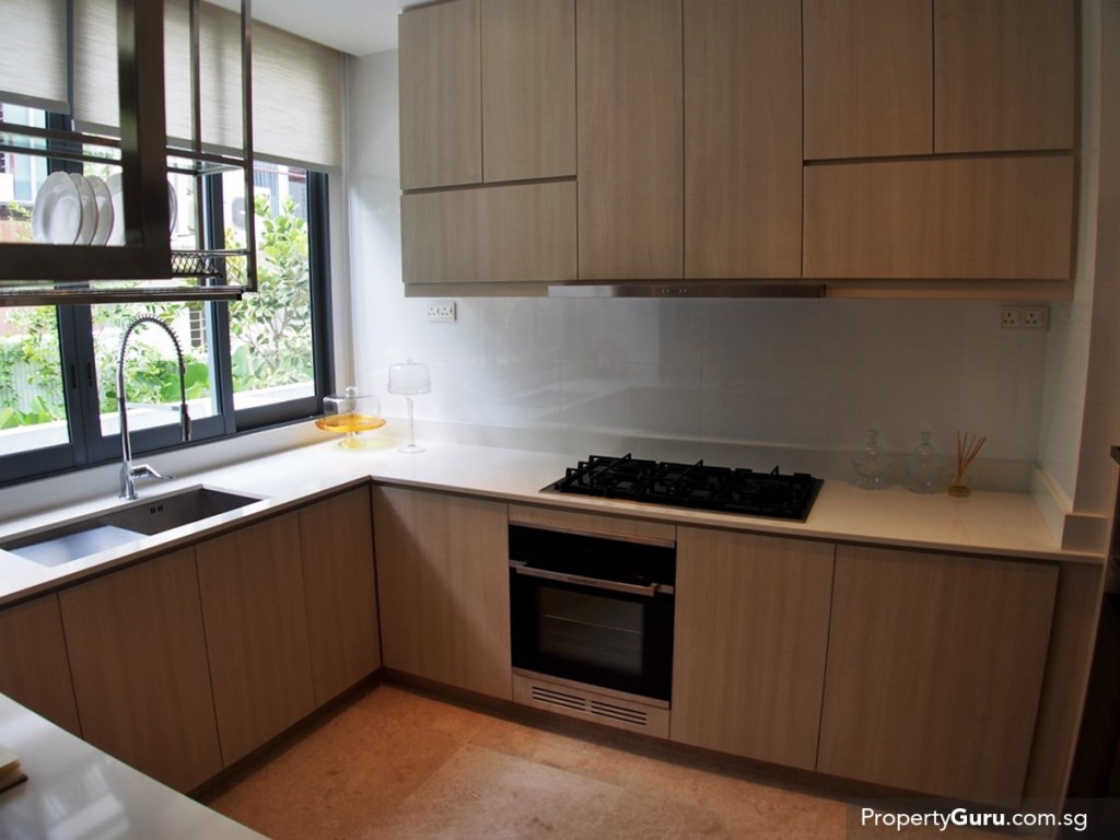 Enclosed kitchen