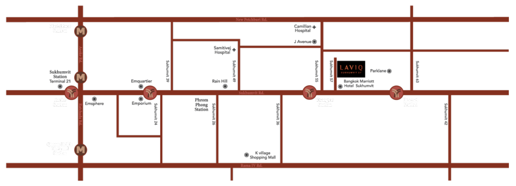 แผนที่โครงการ