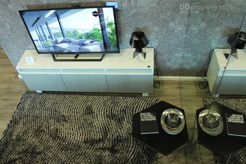 พื้นที่ห้องนั่งเล่น ขนาด 1.75 x 1.75 เมตร โดยประมาณ