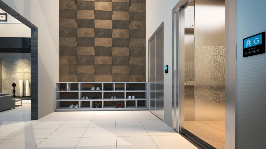 Private lifts that open directly to the foyer of a residential unit   (Source: www.asiagreengroup.com)