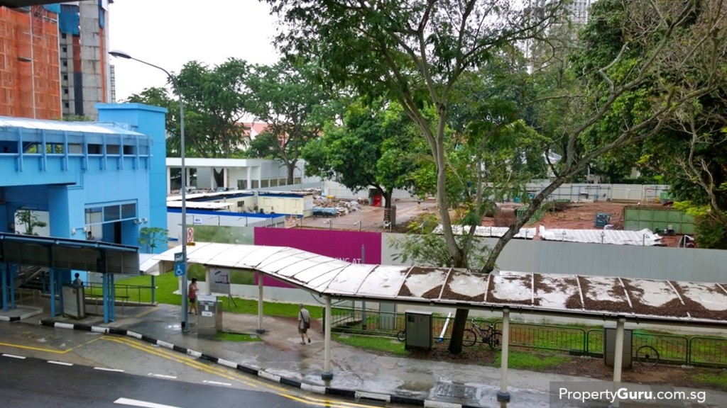 Queens Peak from Queenstown MRT station