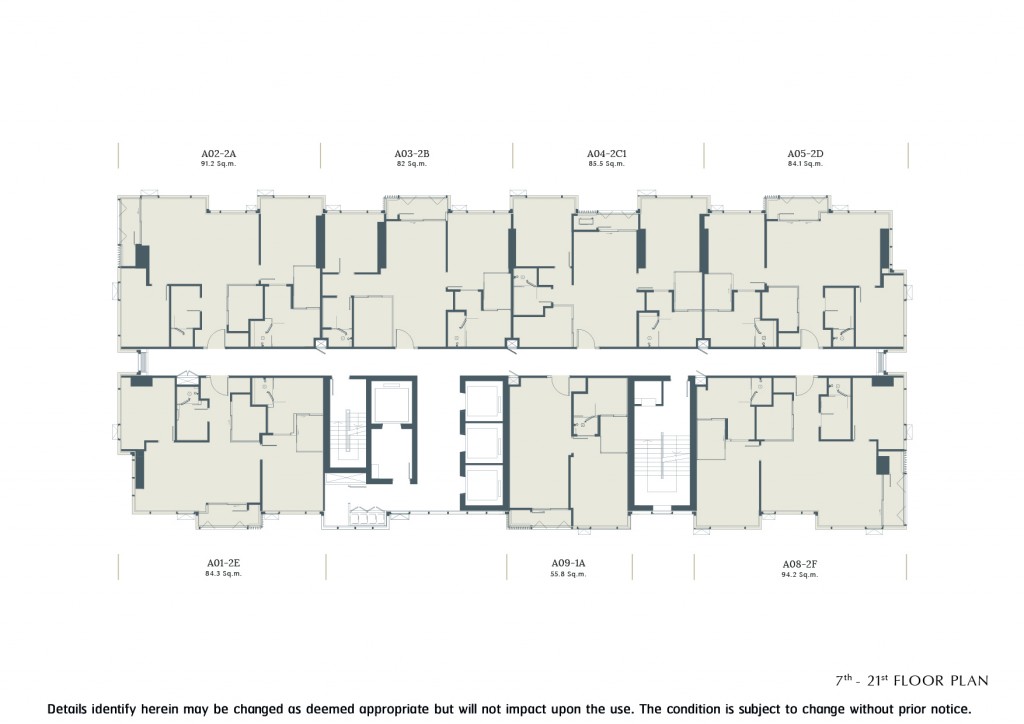 The Bangkok Thonglor floor-7-21