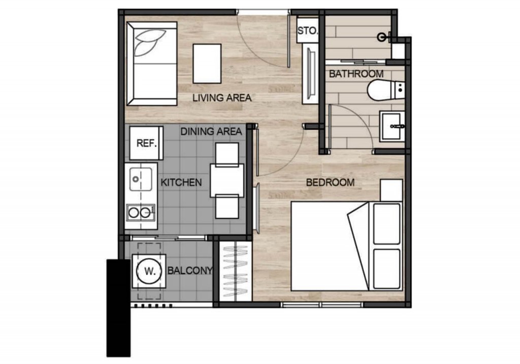 The Base Garden Rama9 Plan1A-001