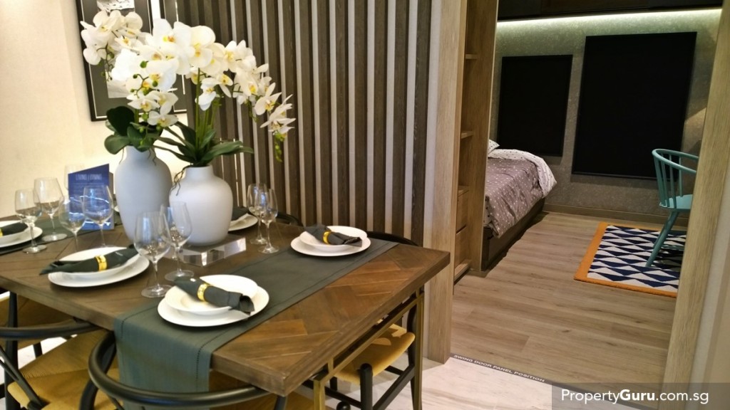 3BR dining area and common bedroom