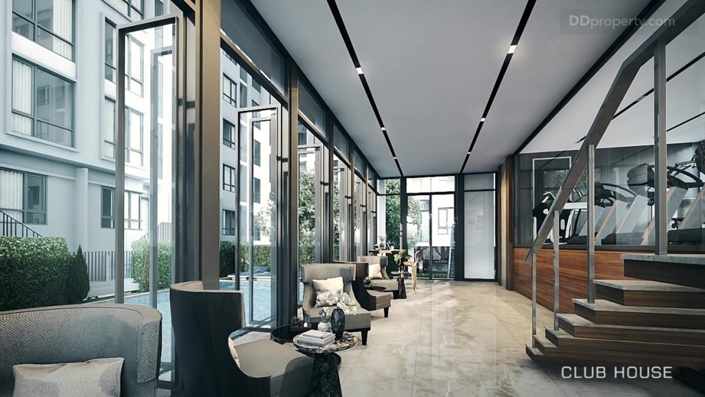 ภาพจำลองภายใน Club House ของโครงก่าร