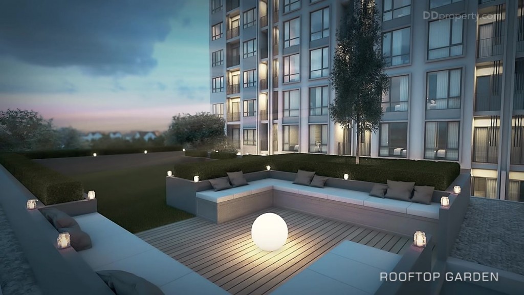 ภาพจำลองสวนลอยฟ้าบนคลับเฮาส์