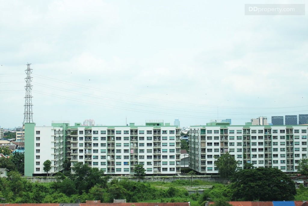 ทิศตะวันออก: คอนโด ลุมพีนี วิลล์ ศูนย์วัฒนธรรม รับแดดเช้าและไม่โดนบล็อกวิวอะไรเลย