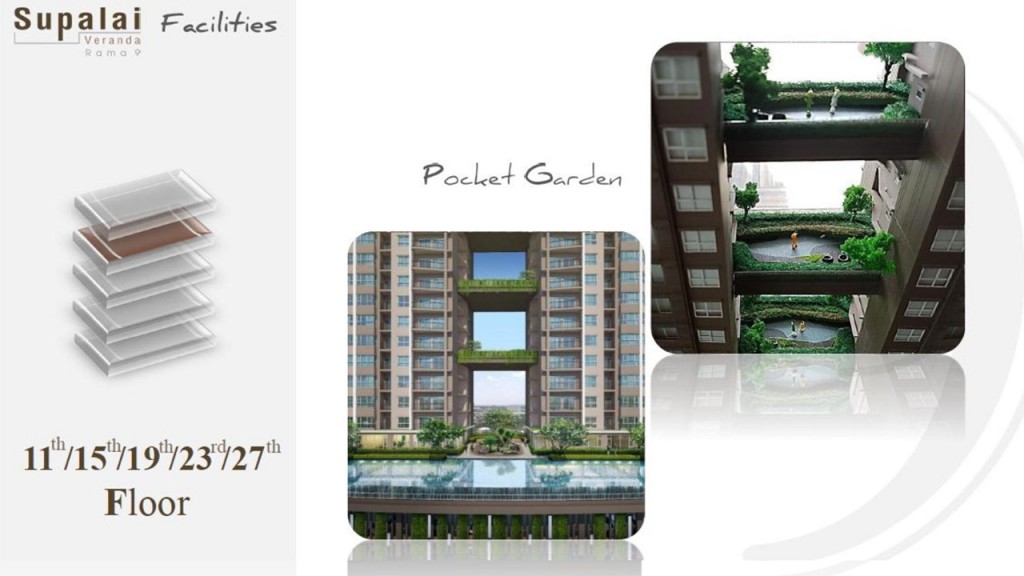 Pocket Garden ตามชั้นต่างๆ