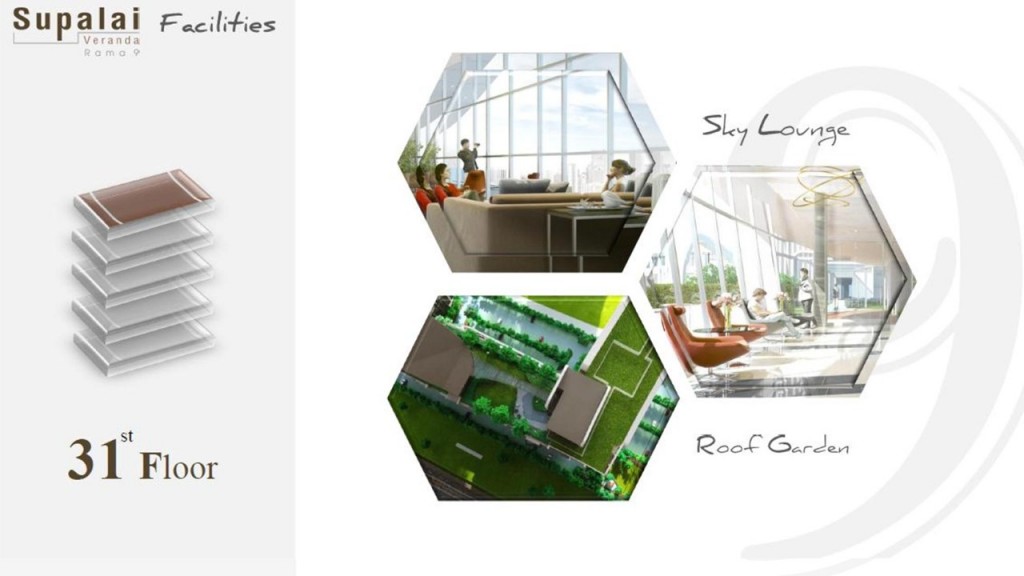 ปิดท้ายด้วยชั้น 31 ที่มีทั้ง สวนลอยฟ้า และ สกายเลาจน์