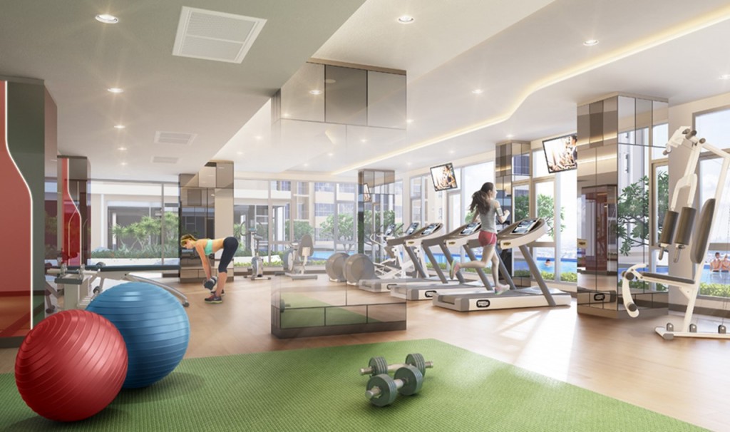 ภาพจำลองห้อง Fitness