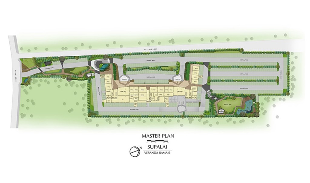 Layout ของ Master plan