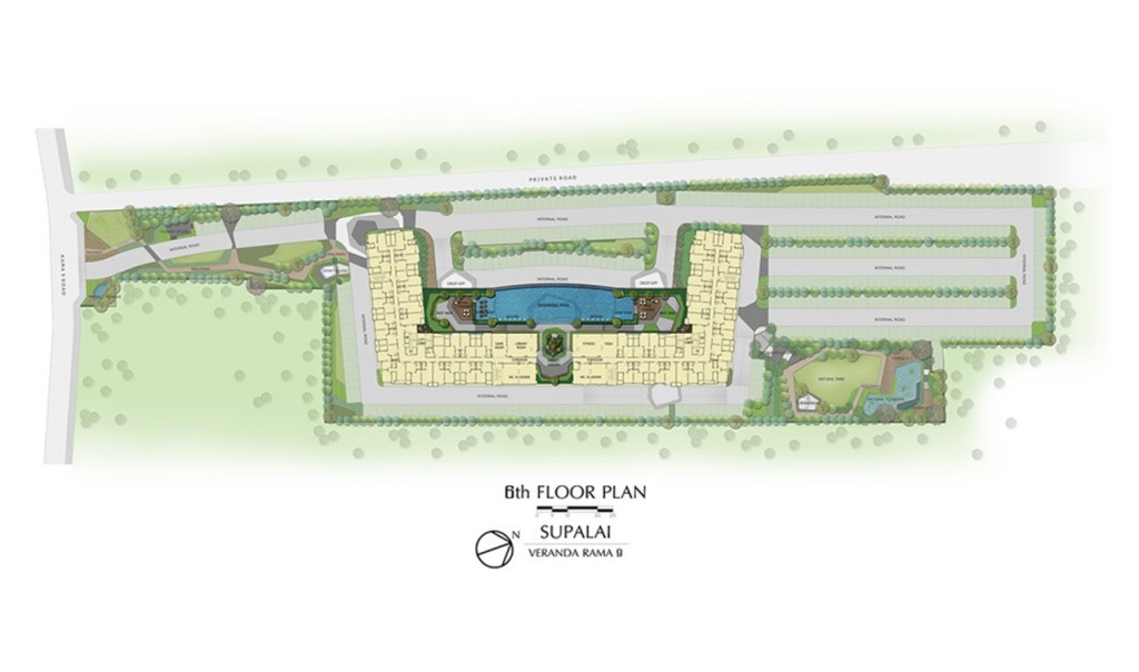 Layout ของ Master pool ชั้น 6