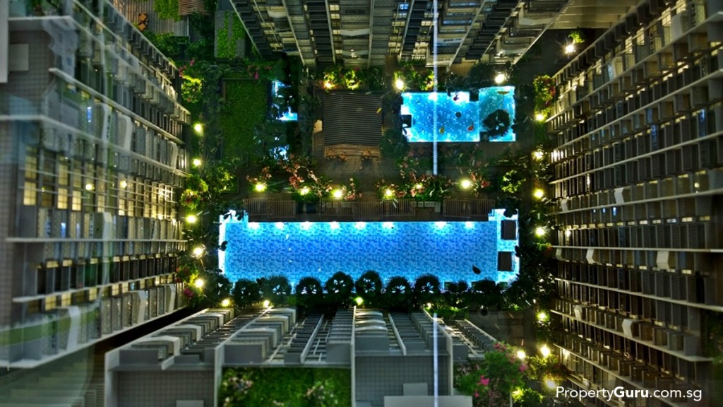 The Alps 3D model aerial view