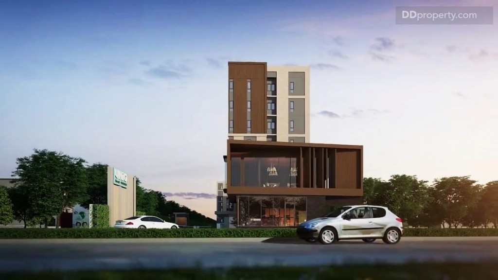 ที่ตั้งของโครงการอยู่ติดถนนท่าข้าม