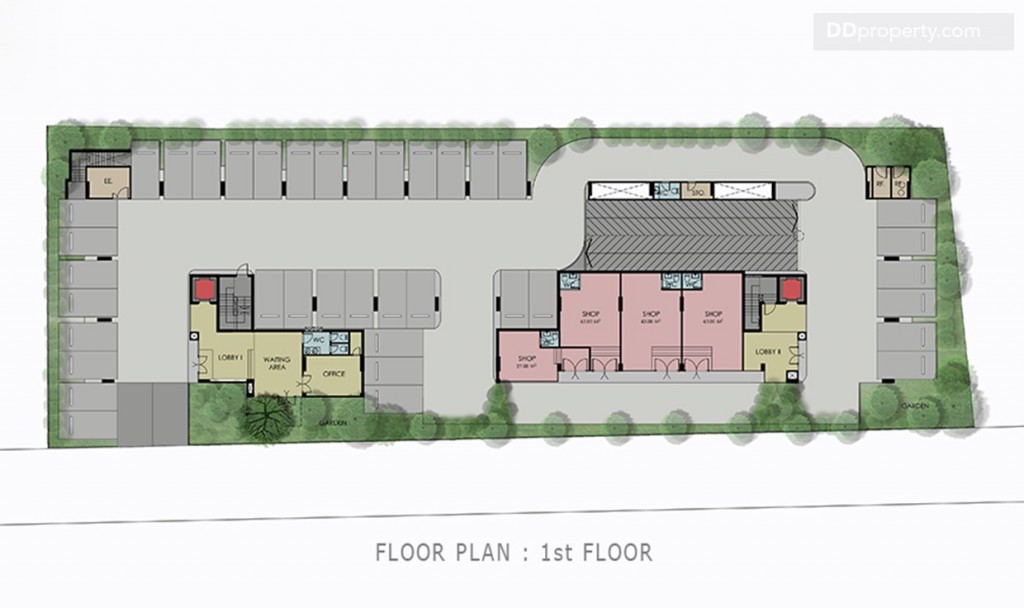 แปลนชั้น 1