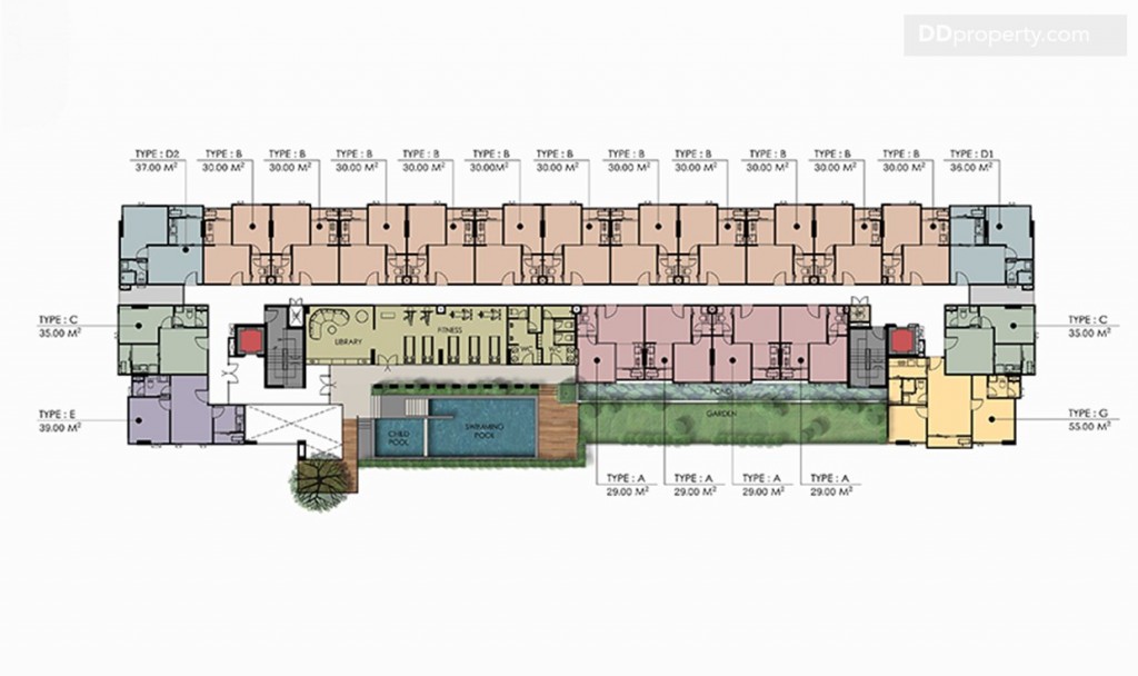 แปลนชั้น 2
