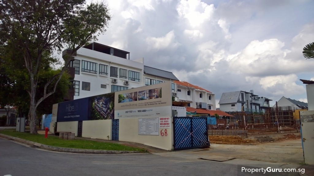 Hilbre 28 actual site at Hillside Drive taken in Dec 2015