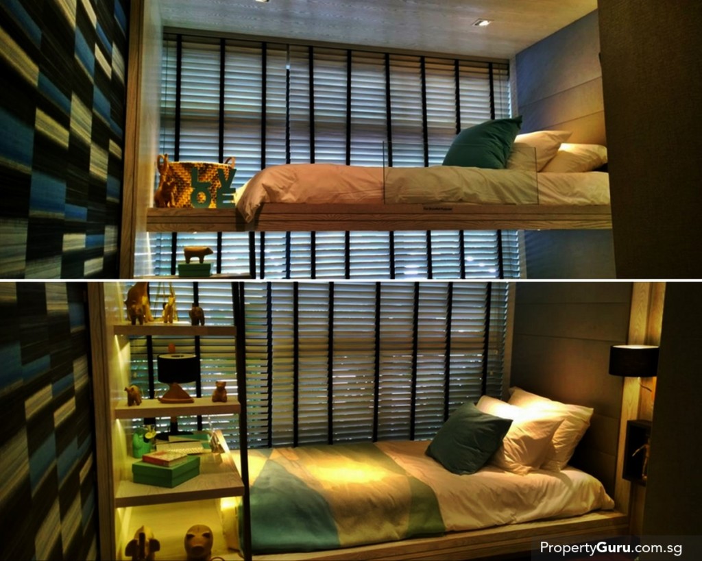 Common bedroom (furniture deck not provided)