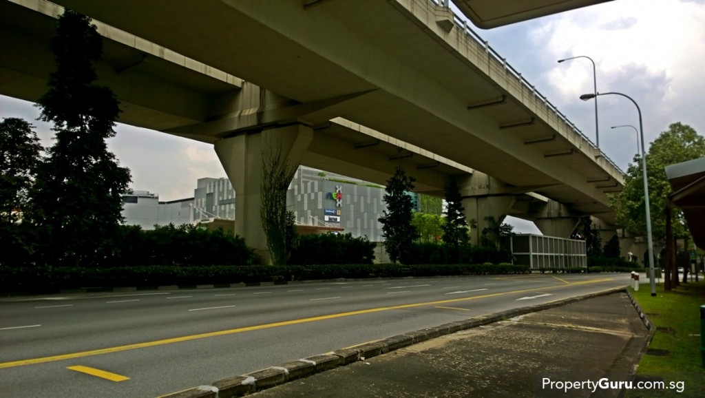 NEX and Serangoon MRT station