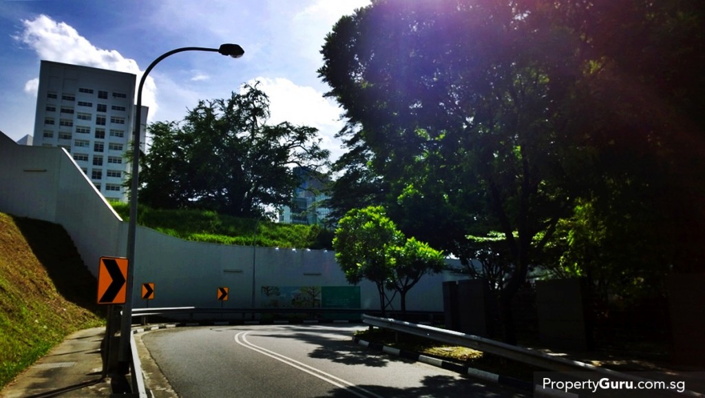 Novena Health City boundary one minute from main entrance to 12 on Shan